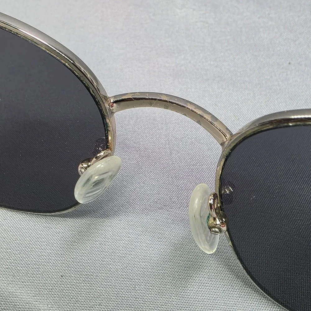 Quay Australia Gold Frame Black Lens Sunglasses